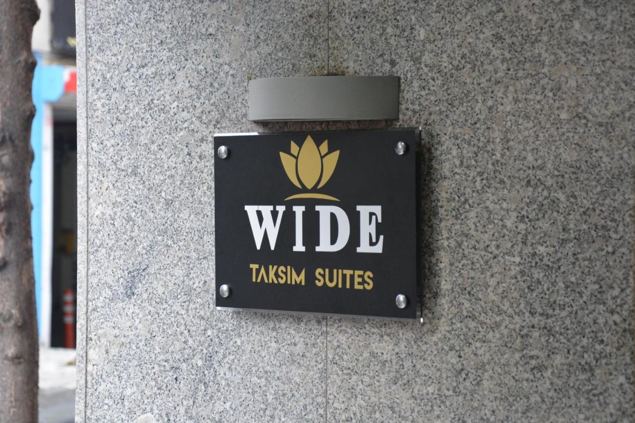 Wide Suites Taksim Istanbul Exterior foto