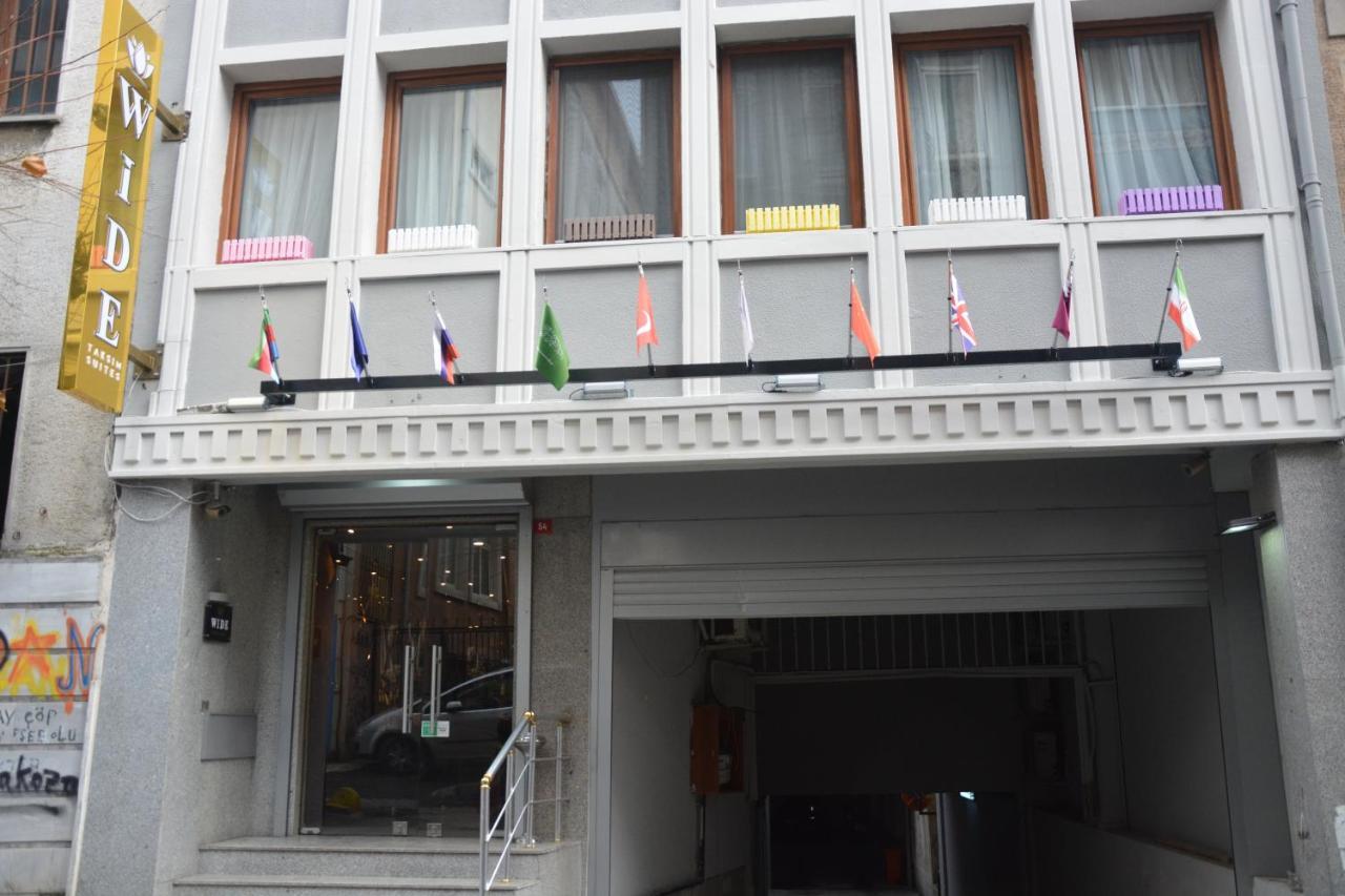 Wide Suites Taksim Istanbul Exterior foto